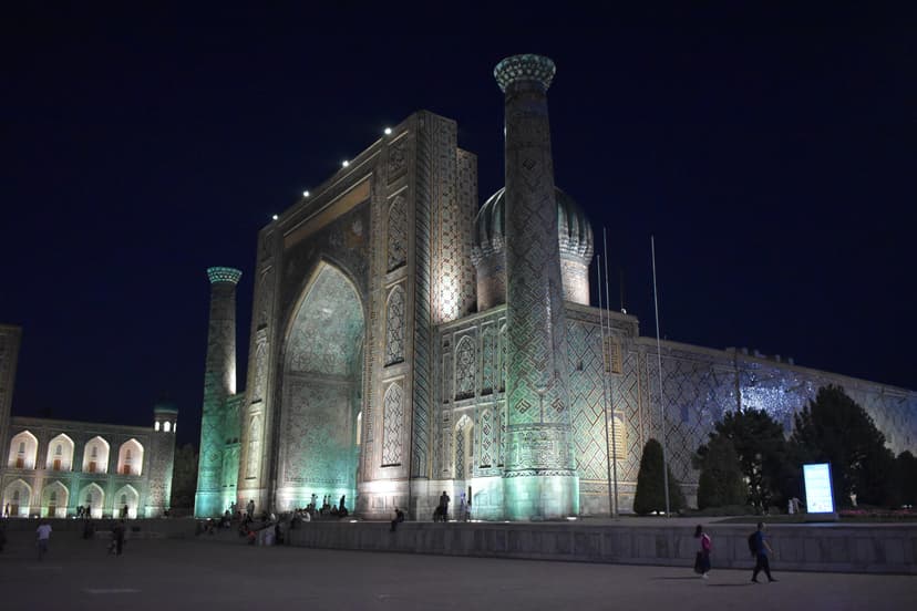 Sherdor Madrasa, Samarkand, Uzbekistan