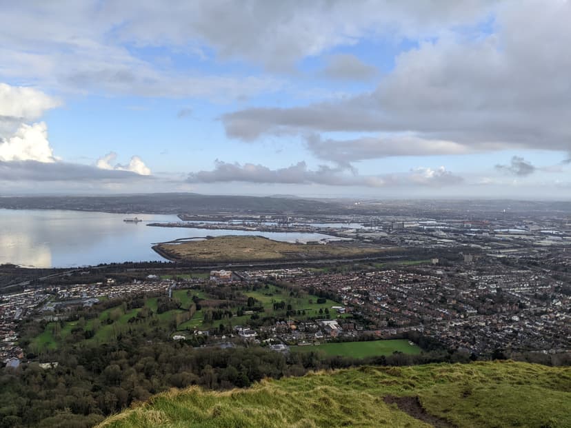 Cave Hill (McArt's Fort viewpoint), Belfast, Northern Ireland